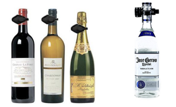 Dispositivo de Seguridad para Botellas de Alcohol